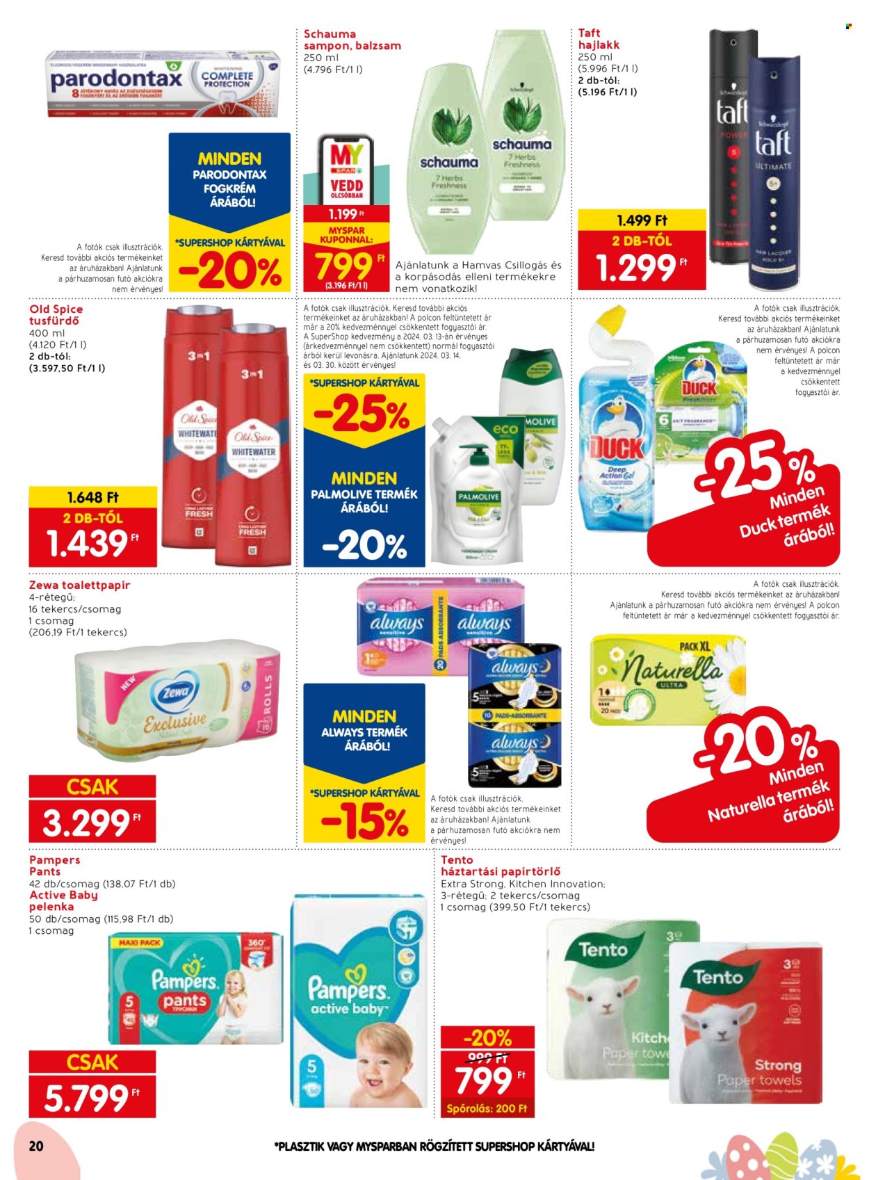 SPAR akciós újságok - 2024.03.14 - 2024.03.20. Oldal 20