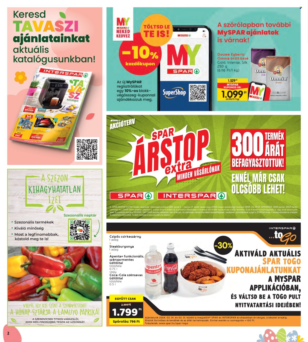 INTERSPAR akciós újságok - 2024.03.14 - 2024.03.20. Oldal 2