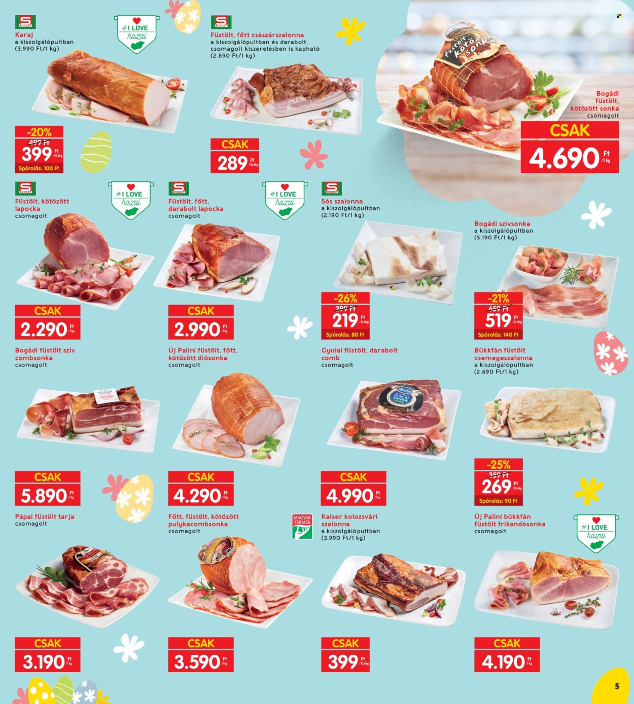 INTERSPAR akciós újságok - 2024.03.14 - 2024.03.20. Oldal 5