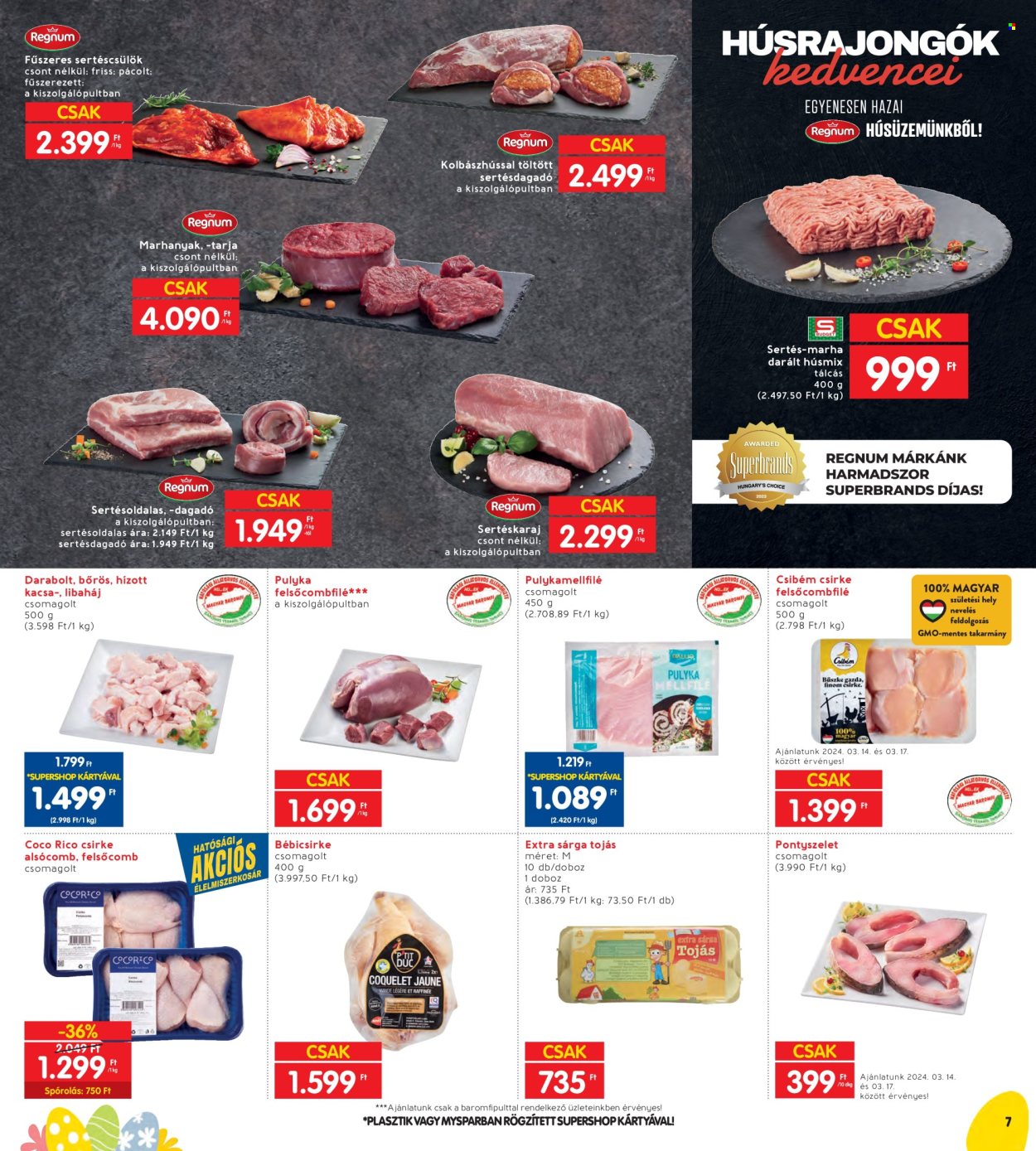 INTERSPAR akciós újságok - 2024.03.14 - 2024.03.20. Oldal 7