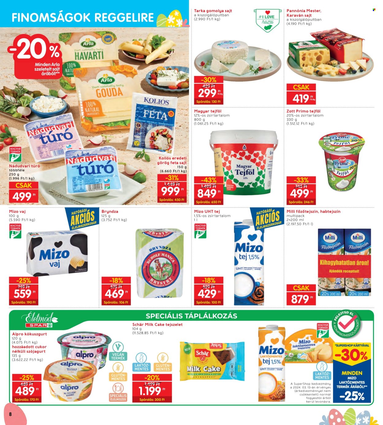 INTERSPAR akciós újságok - 2024.03.14 - 2024.03.20. Oldal 8
