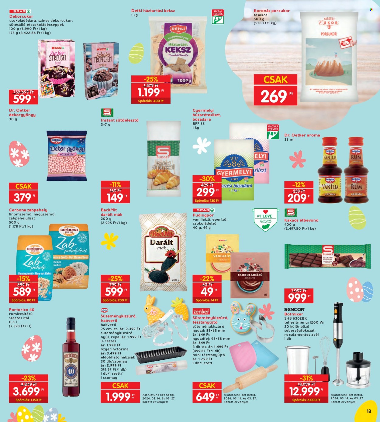 INTERSPAR akciós újságok - 2024.03.14 - 2024.03.20. Oldal 13