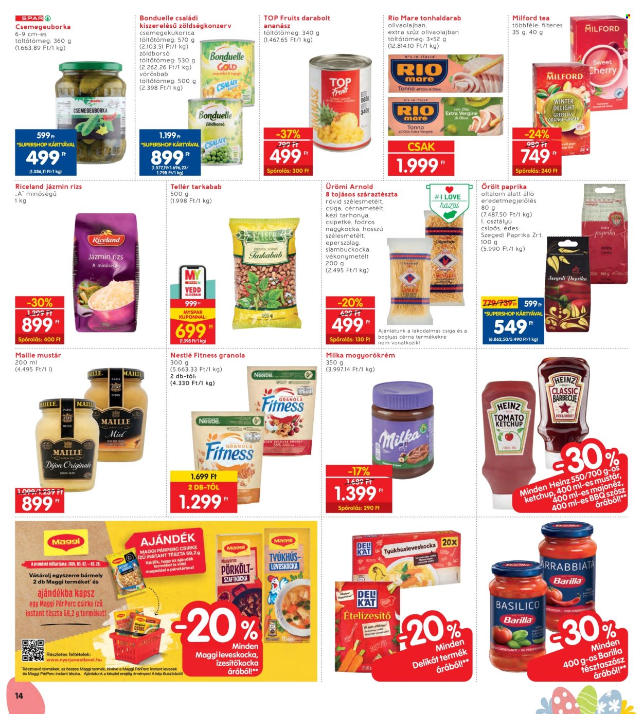INTERSPAR akciós újságok - 2024.03.14 - 2024.03.20. Oldal 14