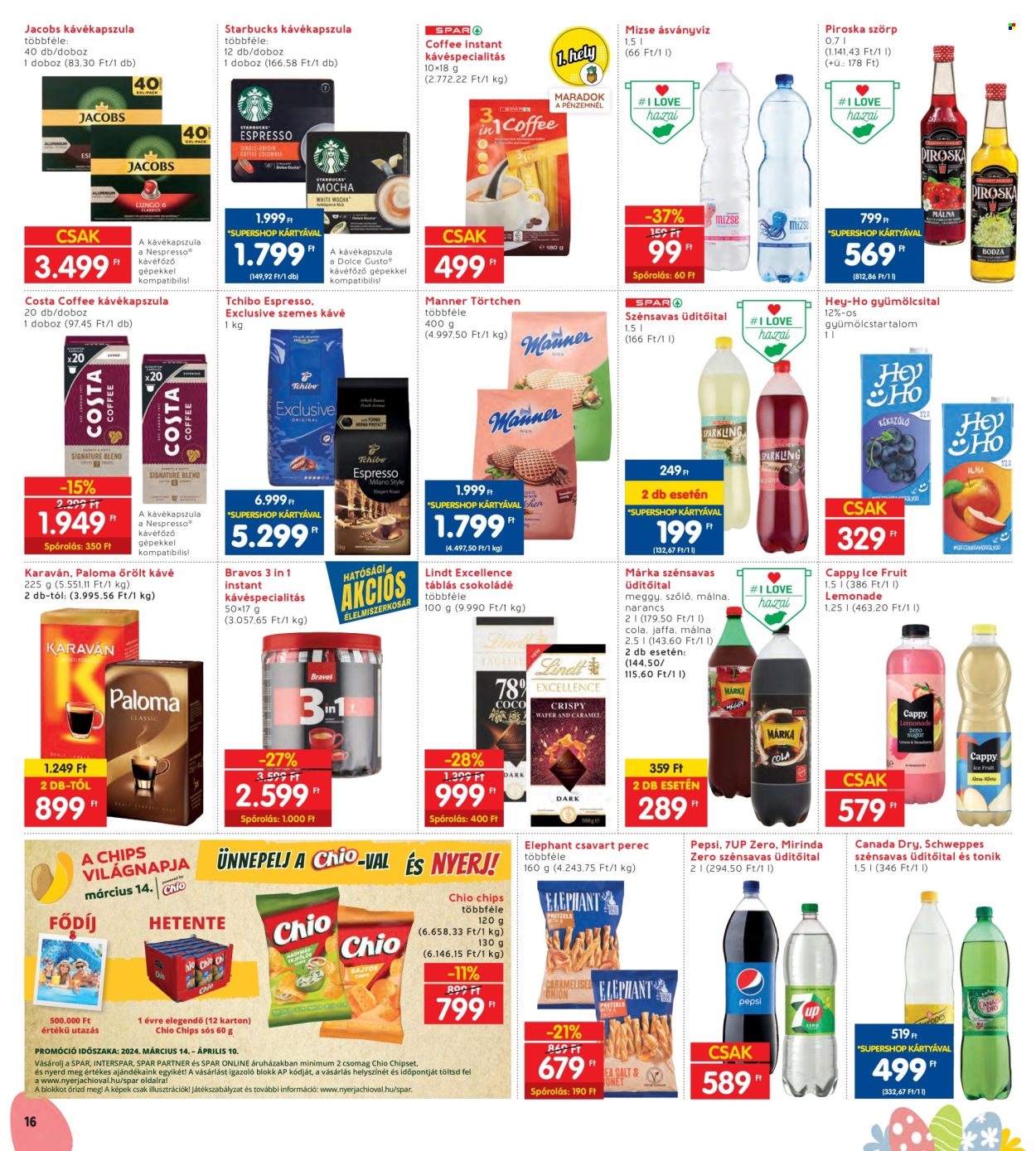 INTERSPAR akciós újságok - 2024.03.14 - 2024.03.20. Oldal 16