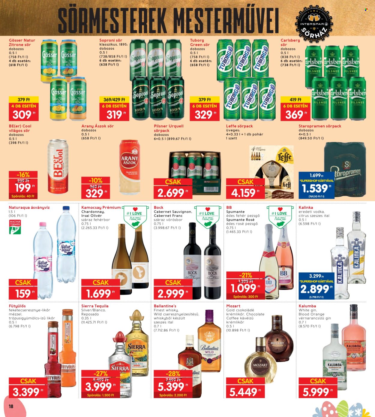INTERSPAR akciós újságok - 2024.03.14 - 2024.03.20. Oldal 18