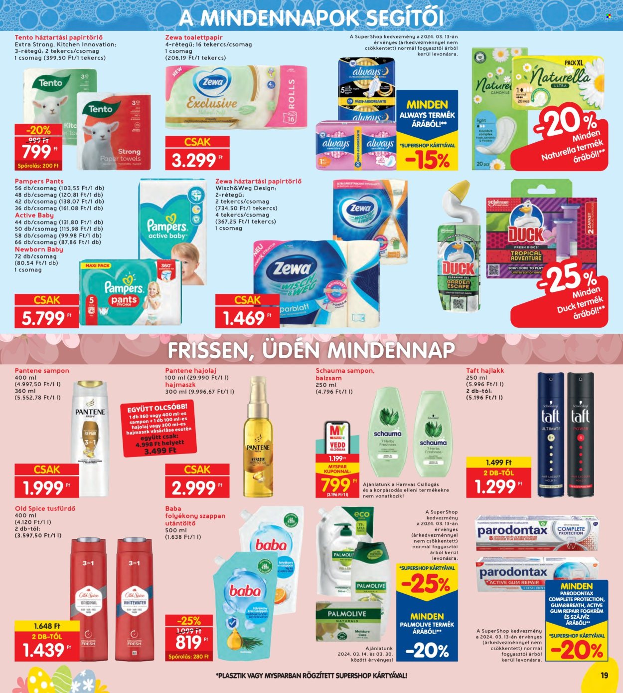INTERSPAR akciós újságok - 2024.03.14 - 2024.03.20. Oldal 19