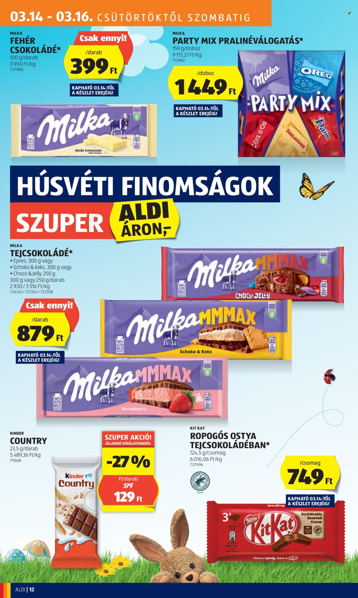 Aldi akciós újságok - 2024.03.14 - 2024.03.20. Oldal 14
