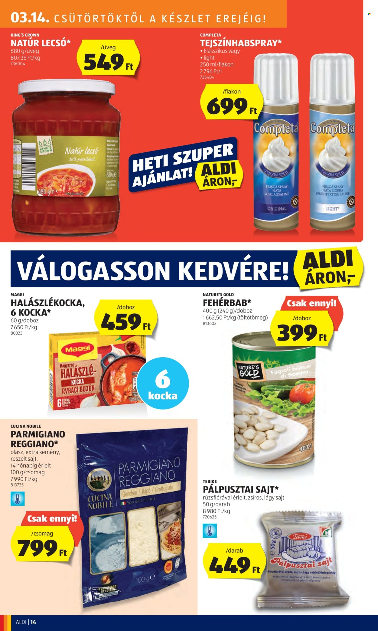 Aldi akciós újságok - 2024.03.14 - 2024.03.20. Oldal 16