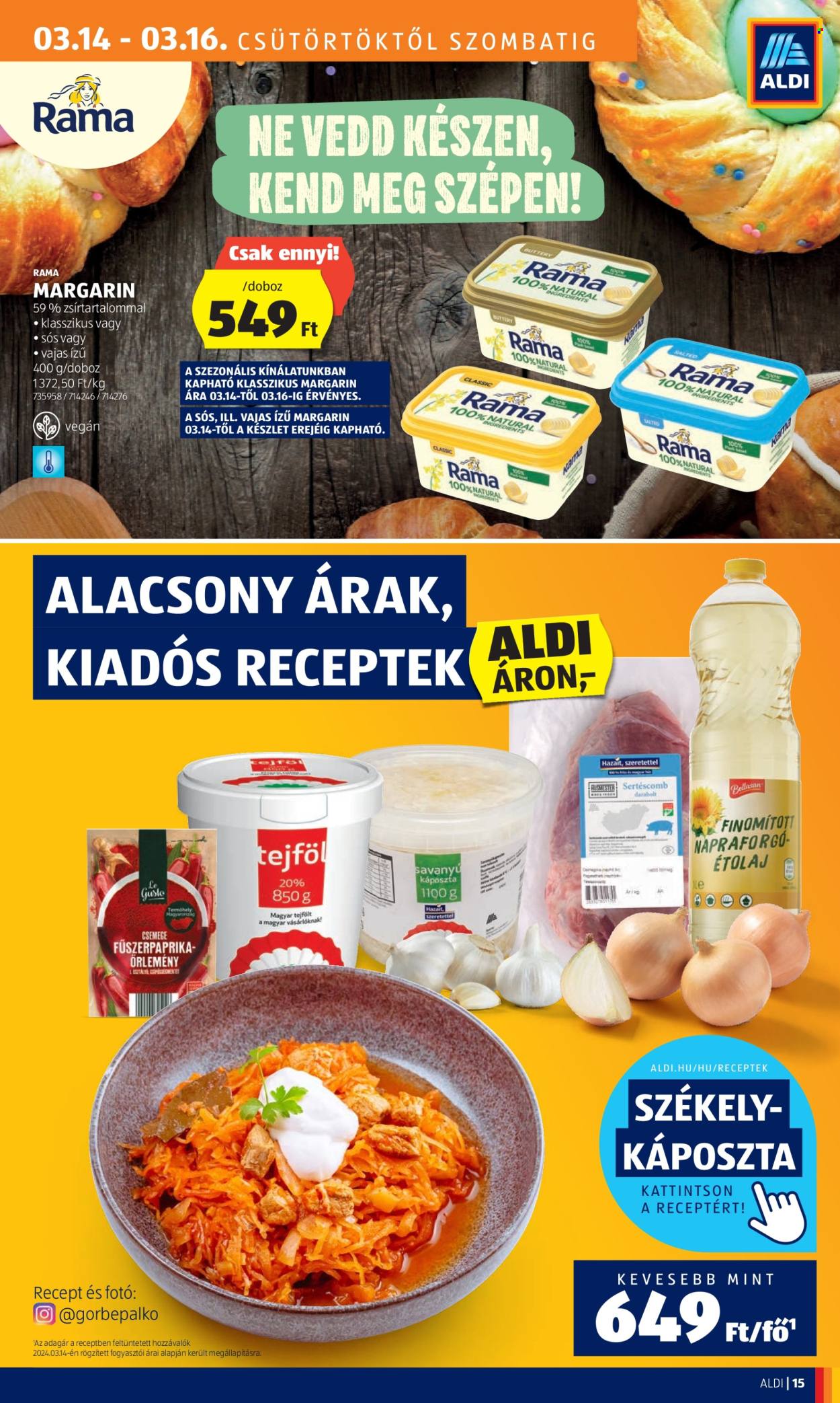 Aldi akciós újságok - 2024.03.14 - 2024.03.20. Oldal 17