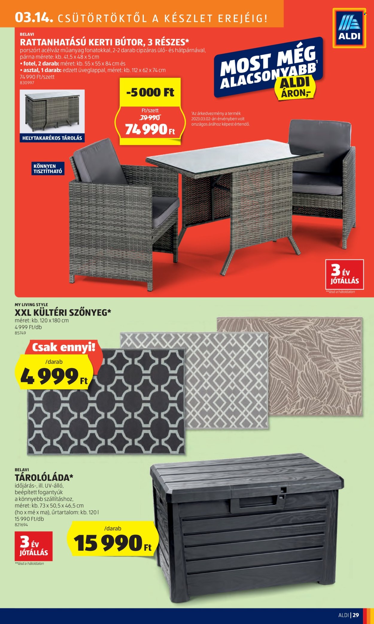 Aldi akciós újságok - 2024.03.14 - 2024.03.20. Oldal 31