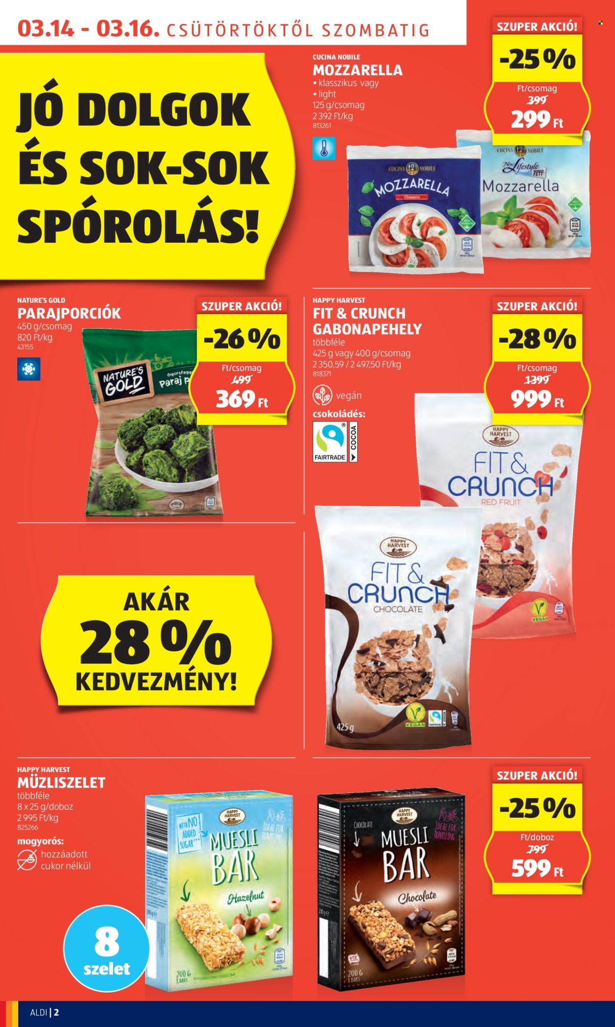 Aldi akciós újságok. Oldal 2