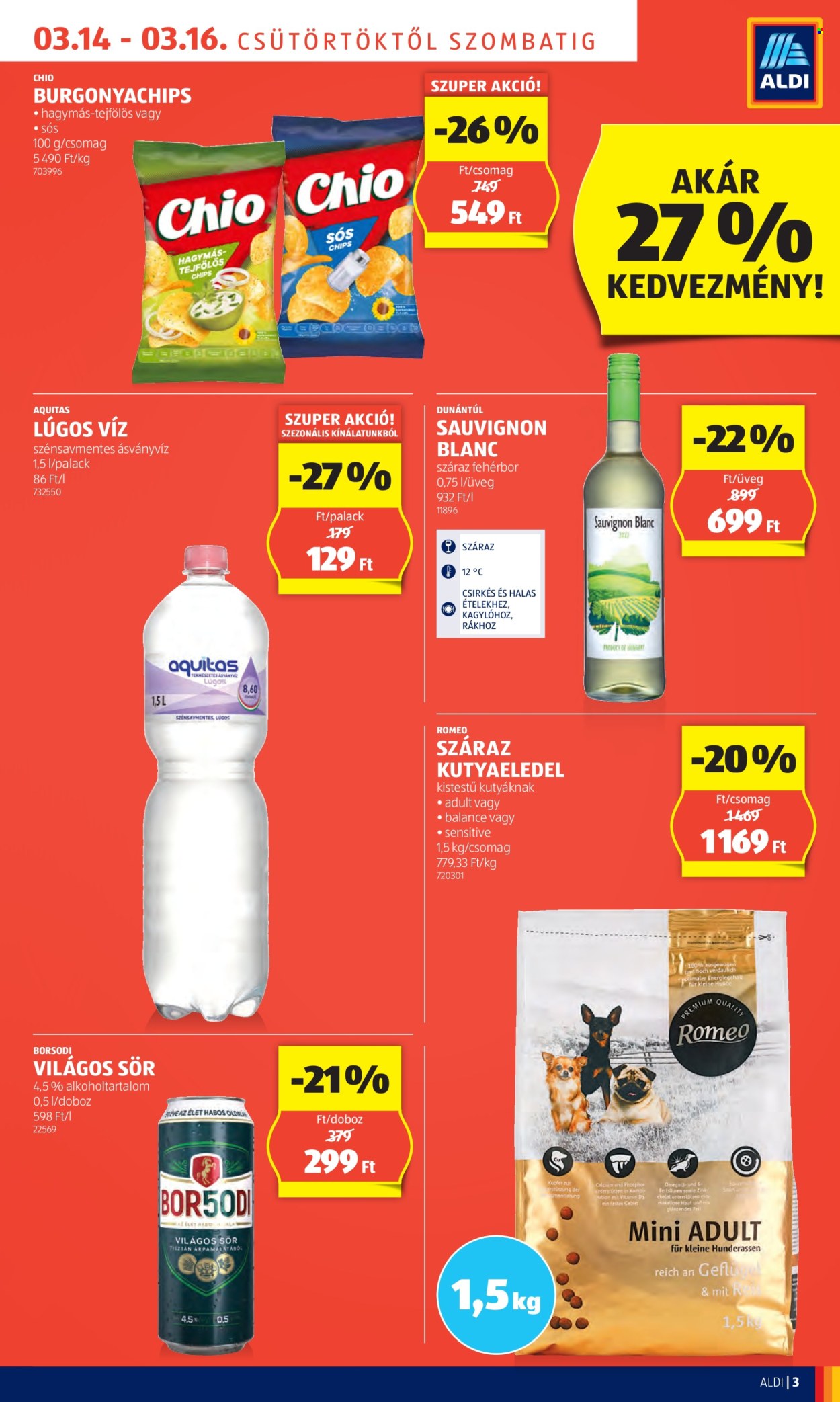 Aldi akciós újságok. Oldal 3