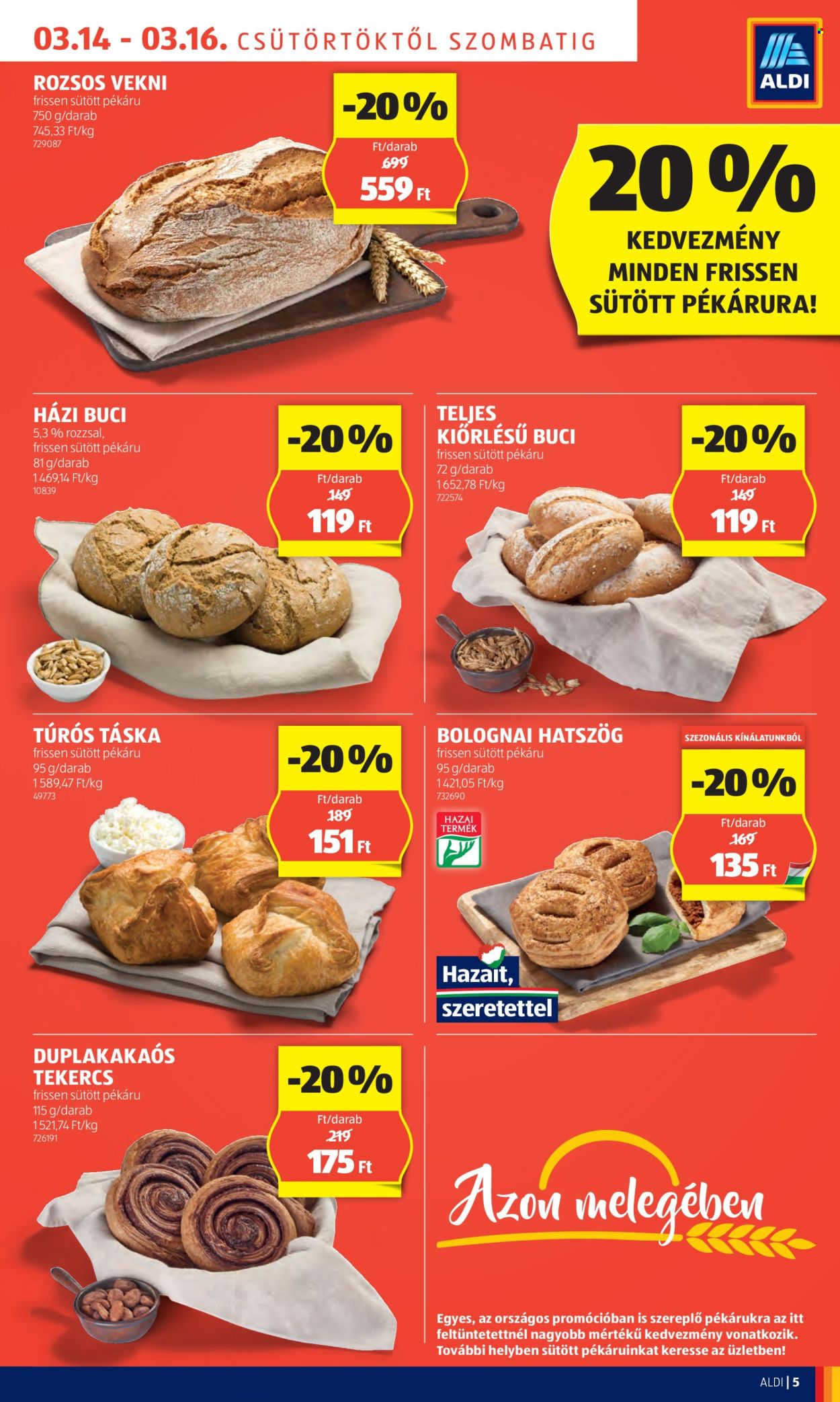 Aldi akciós újságok. Oldal 5
