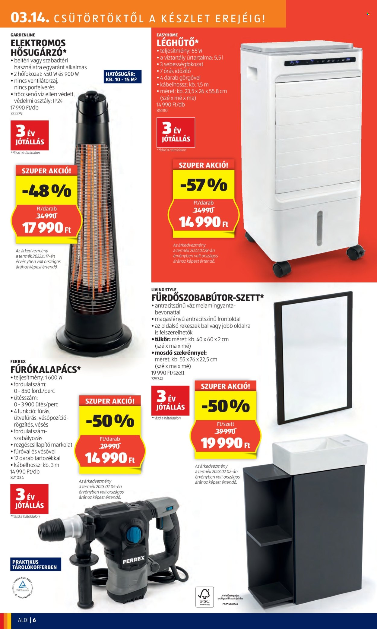 Aldi akciós újságok. Oldal 6