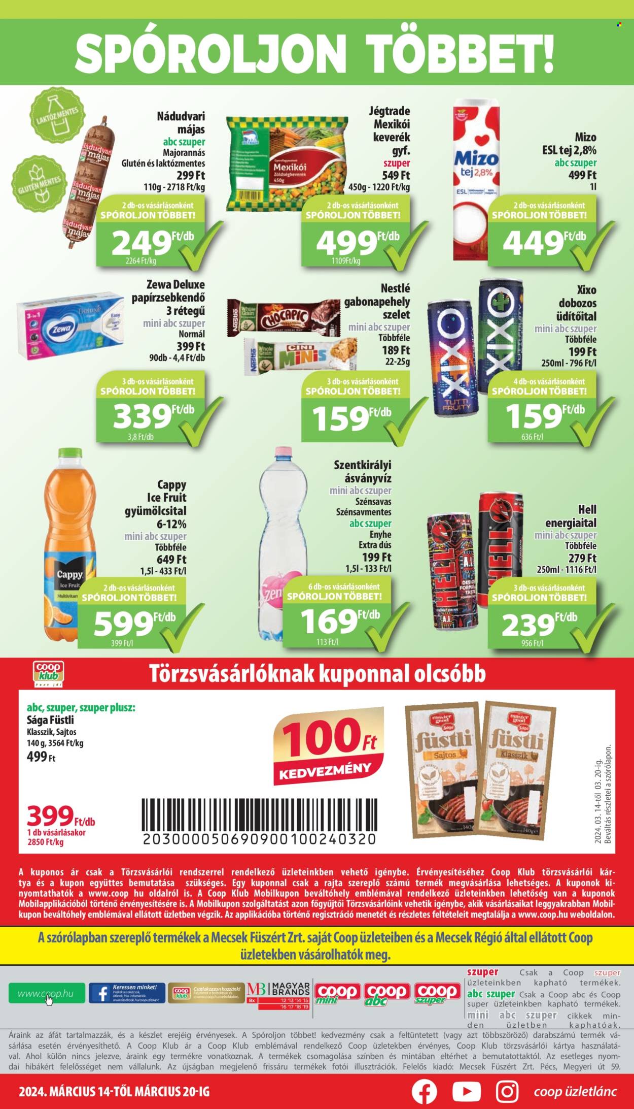 Coop akciós újságok - 2024.03.14 - 2024.03.20. Oldal 8