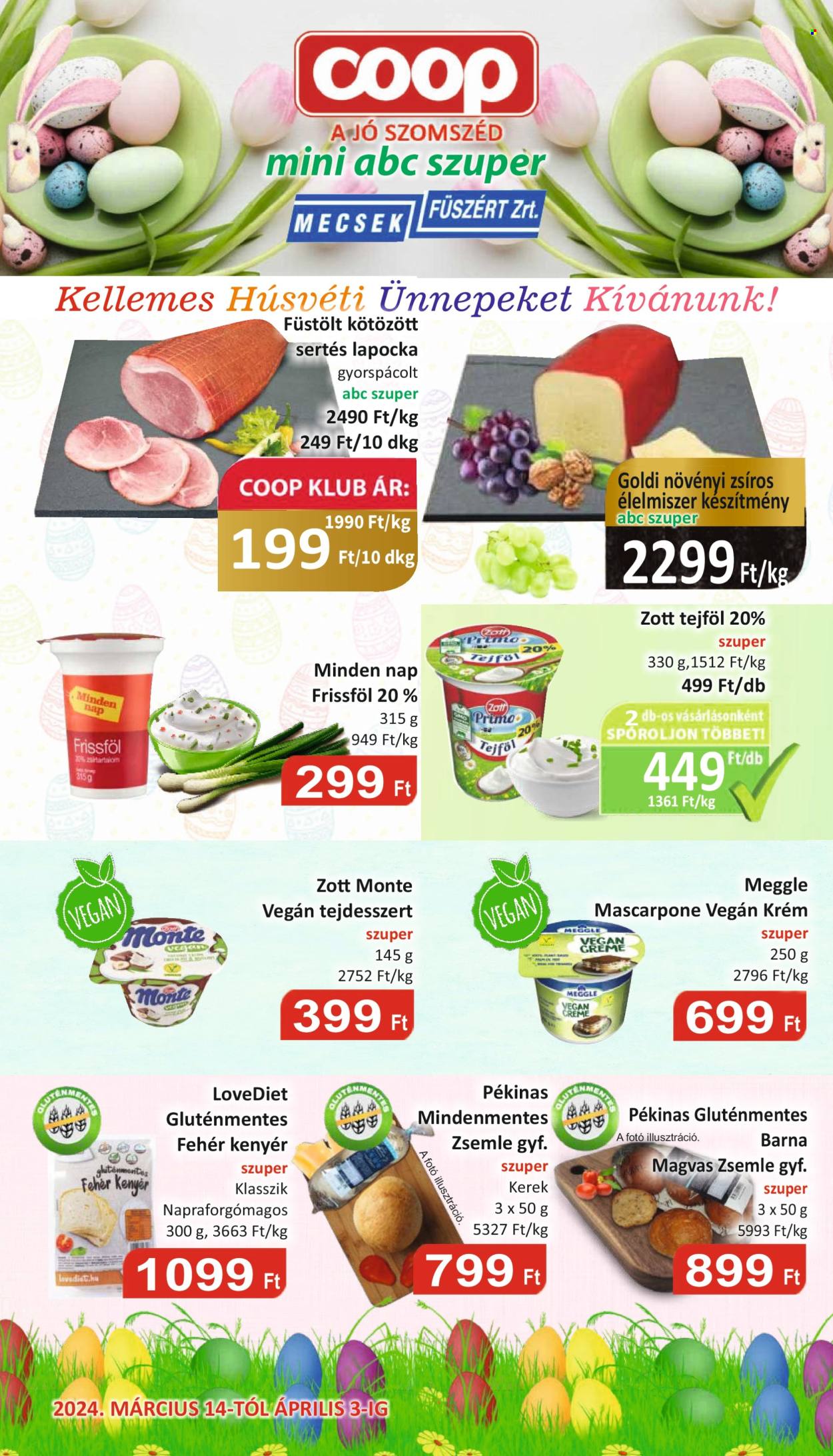 Coop akciós újságok - 2024.03.14 - 2024.04.03. Oldal 1