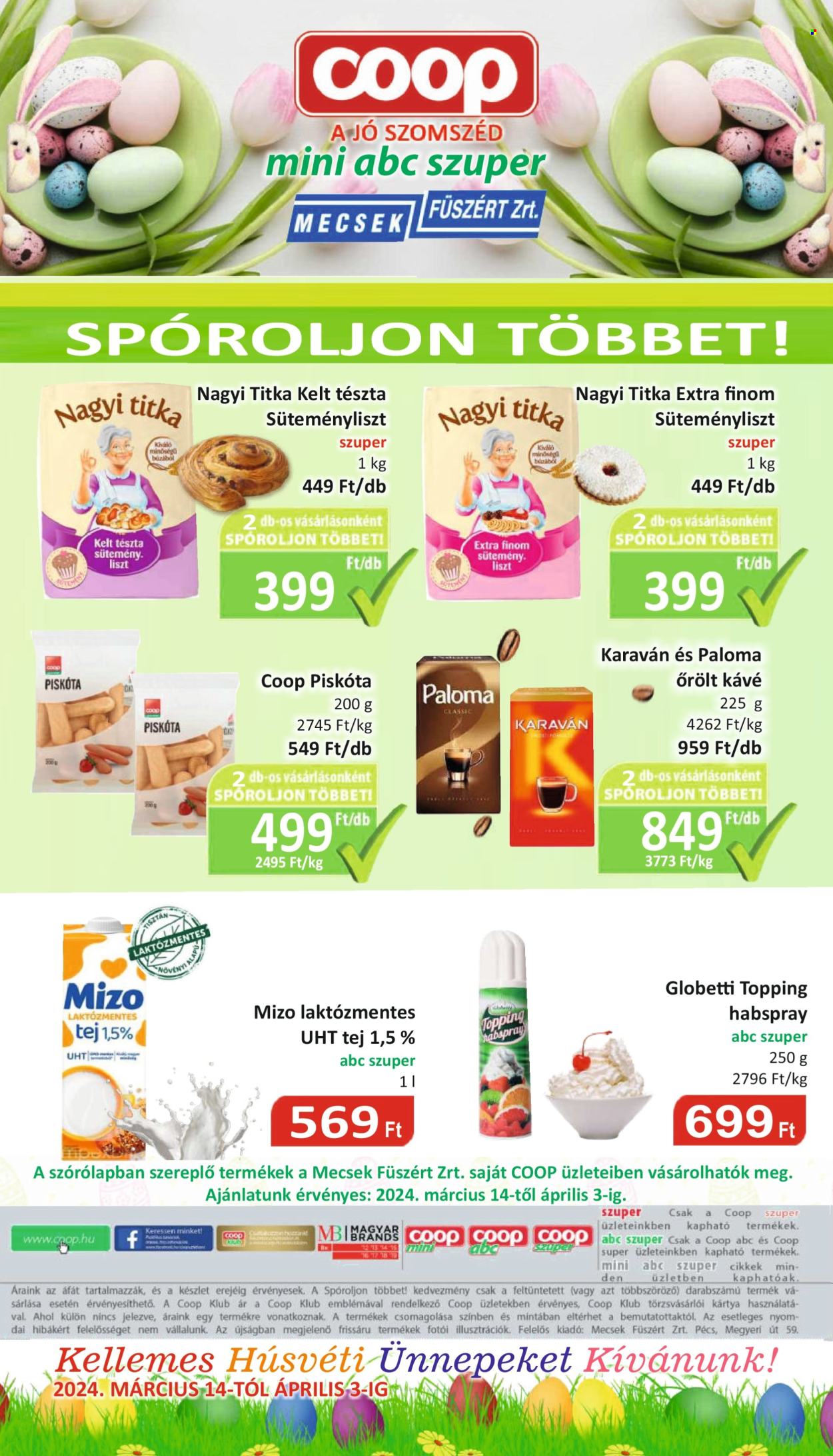 Coop akciós újságok - 2024.03.14 - 2024.04.03. Oldal 8