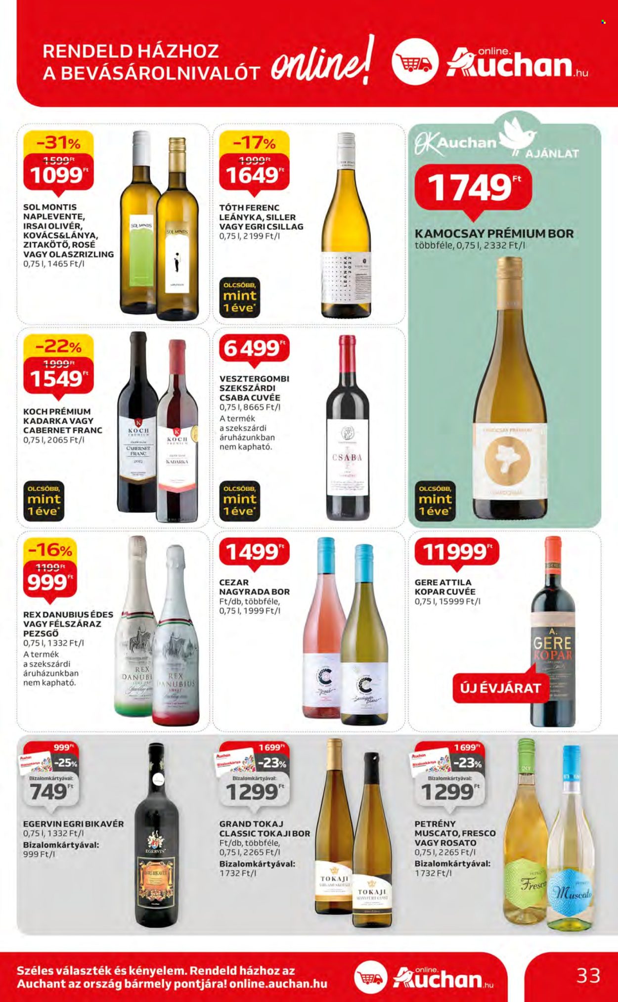 Auchan akciós újságok - 2024.03.14 - 2024.03.20. Oldal 33