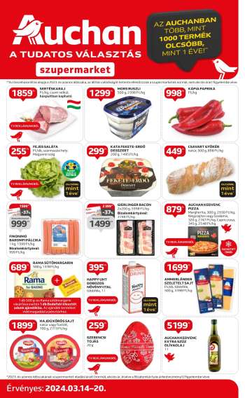 Újság Auchan - 2024.03.14 - 2024.03.20.