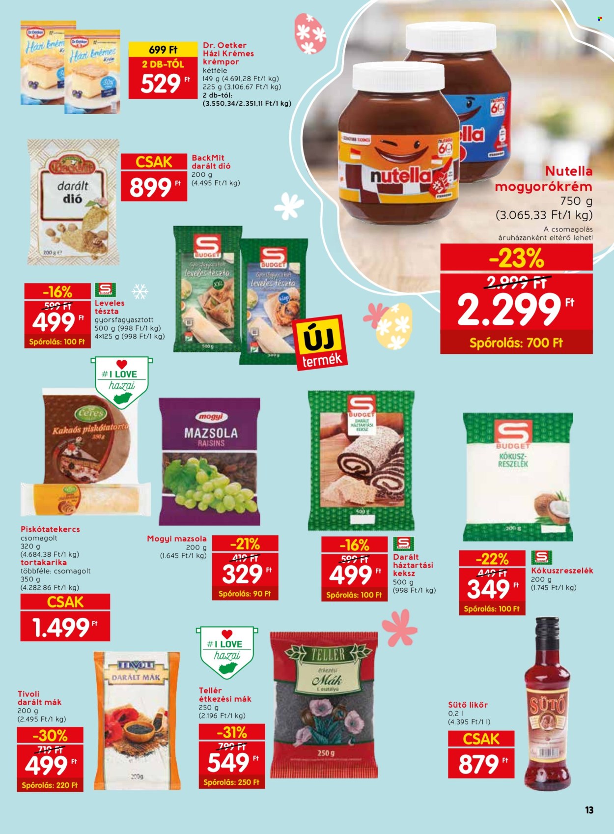 SPAR akciós újságok - 2024.03.21 - 2024.03.30. Oldal 13