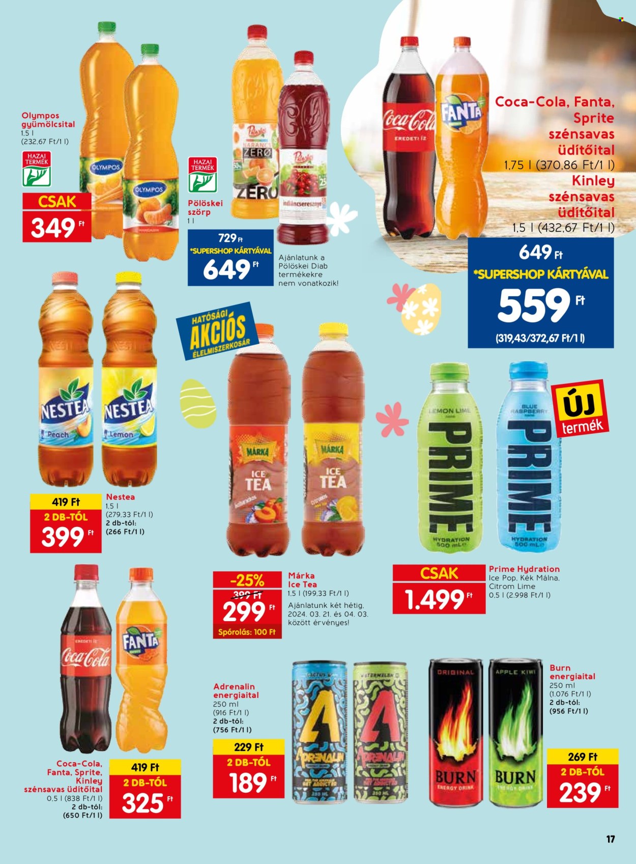 SPAR akciós újságok - 2024.03.21 - 2024.03.30. Oldal 17