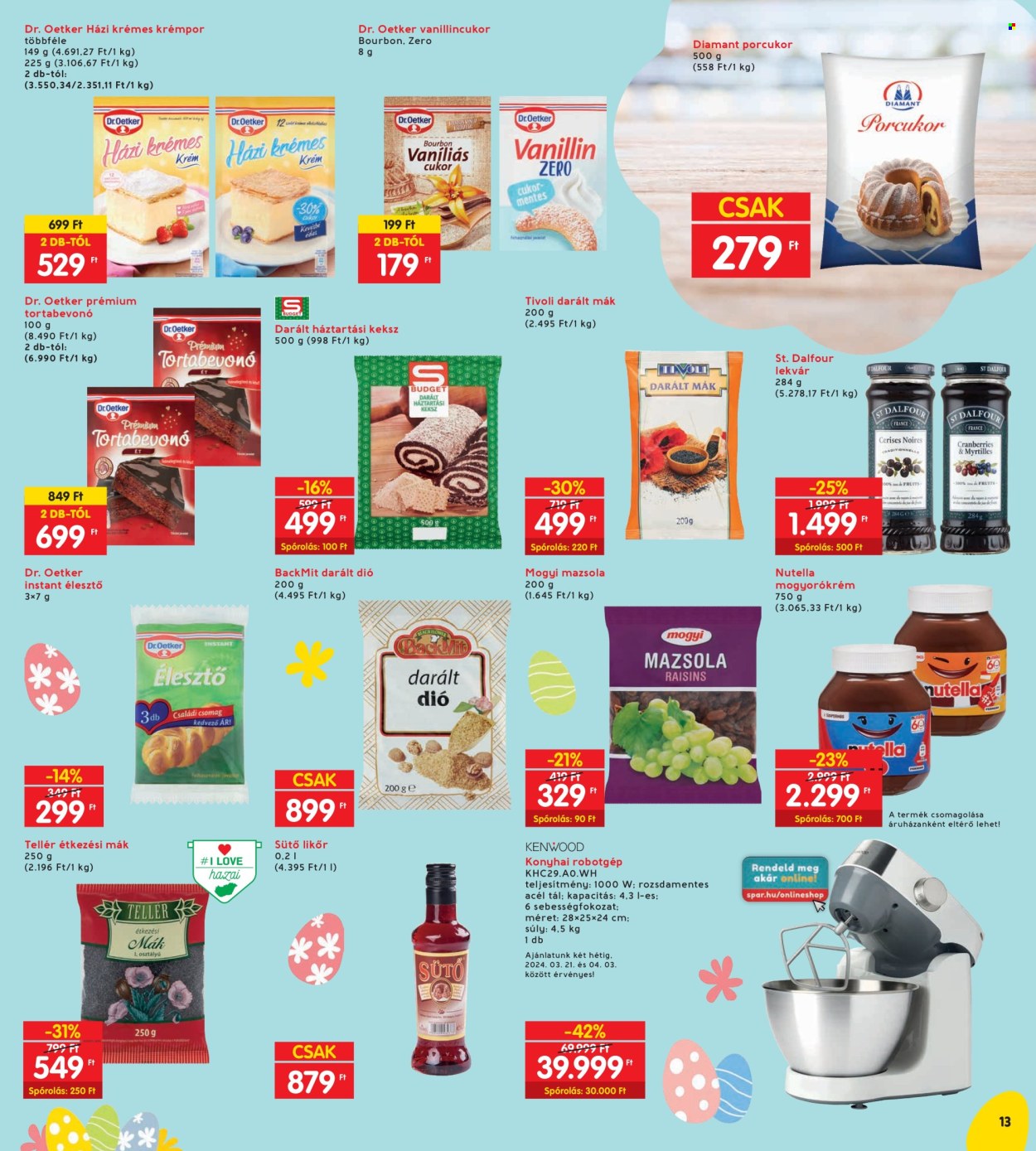 INTERSPAR akciós újságok - 2024.03.21 - 2024.03.30. Oldal 13