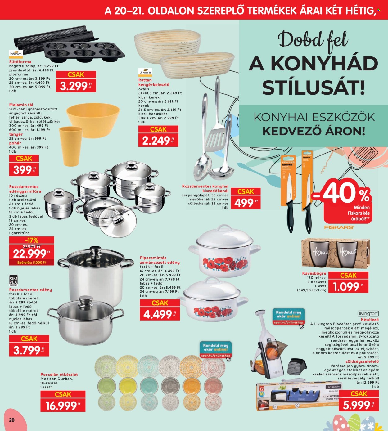 INTERSPAR akciós újságok - 2024.03.21 - 2024.03.30. Oldal 20