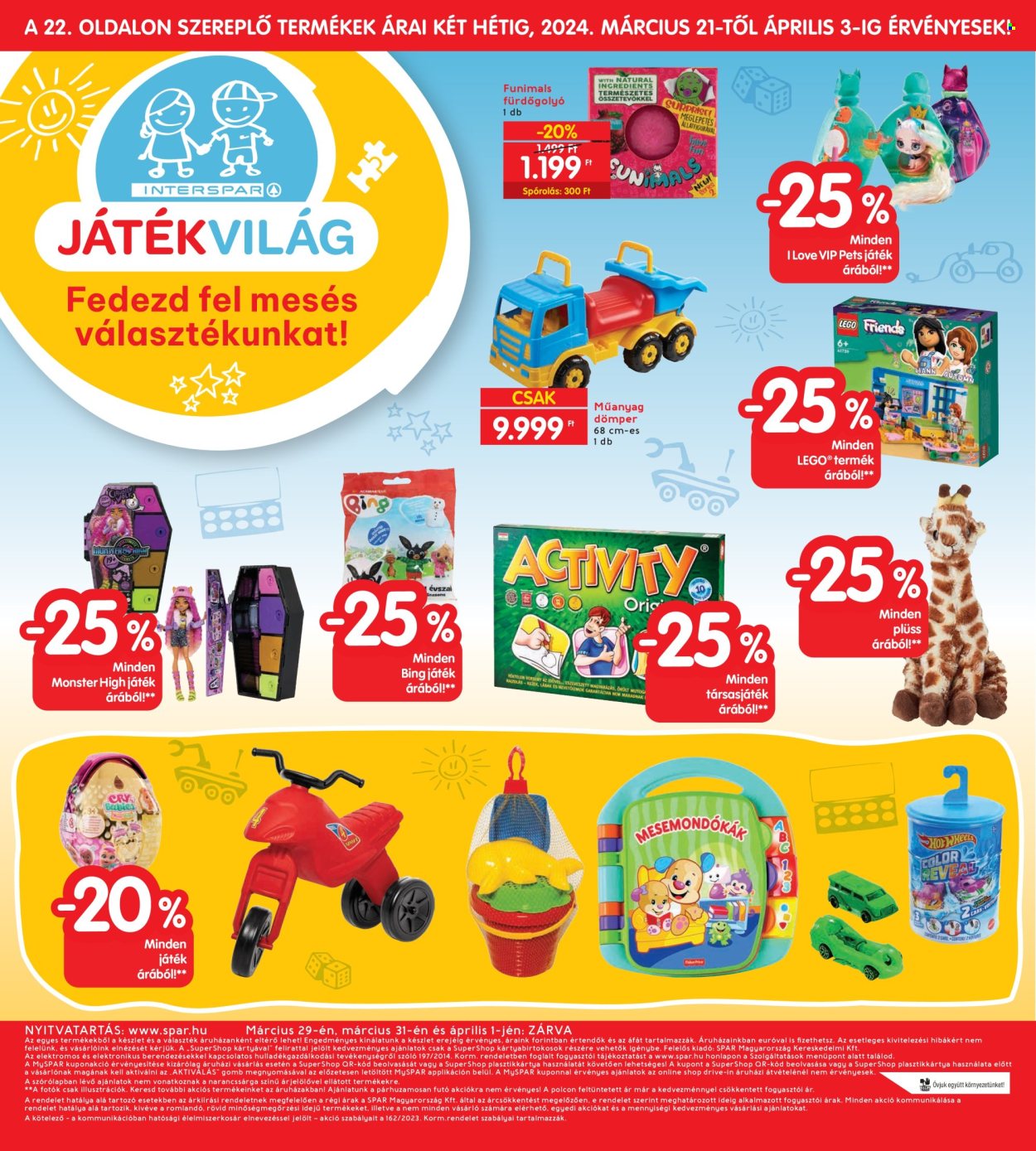 INTERSPAR akciós újságok - 2024.03.21 - 2024.03.30. Oldal 22