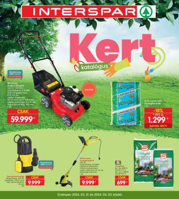 Újság INTERSPAR - 2024.03.21 - 2024.04.03.
