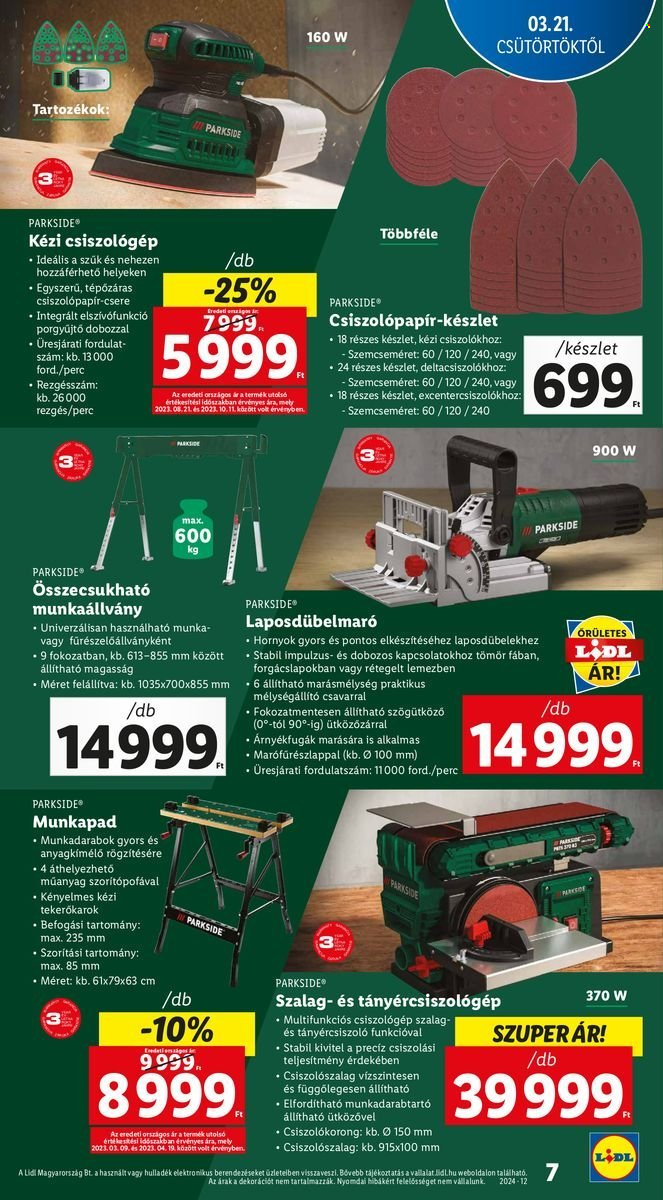 Lidl akciós újságok - 2024.03.21 - 2024.03.27. Oldal 7