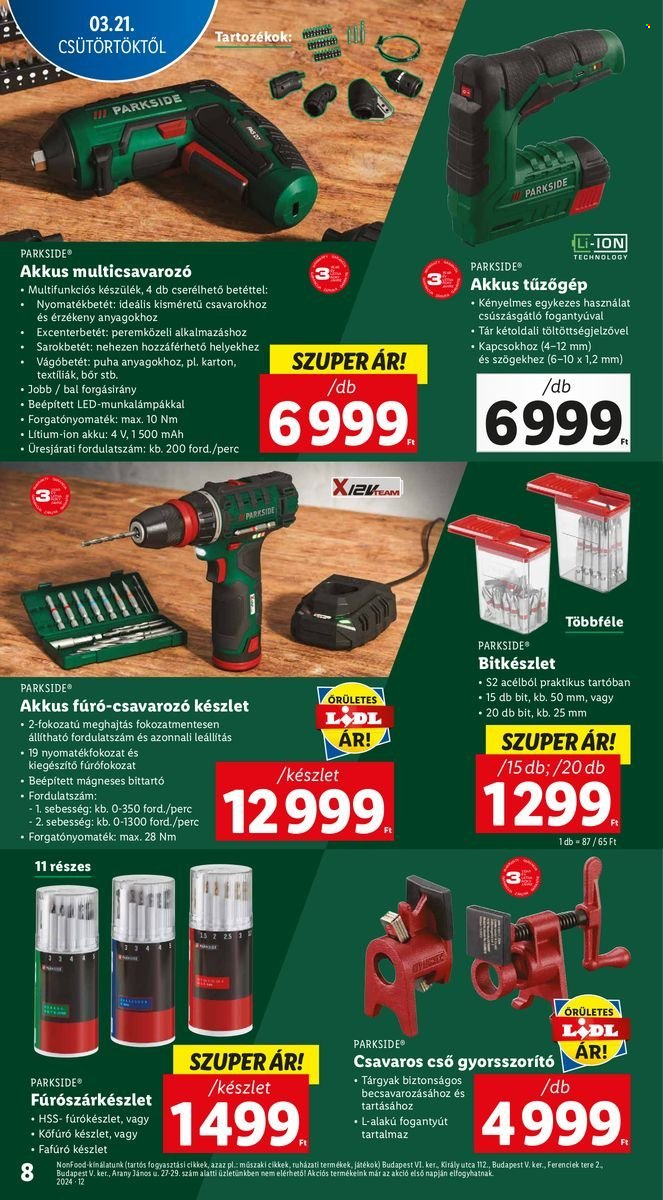 Lidl akciós újságok - 2024.03.21 - 2024.03.27. Oldal 8