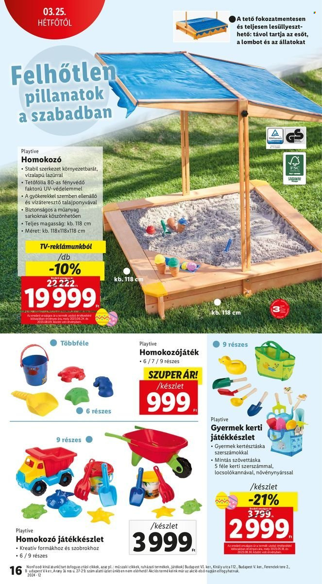 Lidl akciós újságok - 2024.03.21 - 2024.03.27. Oldal 16