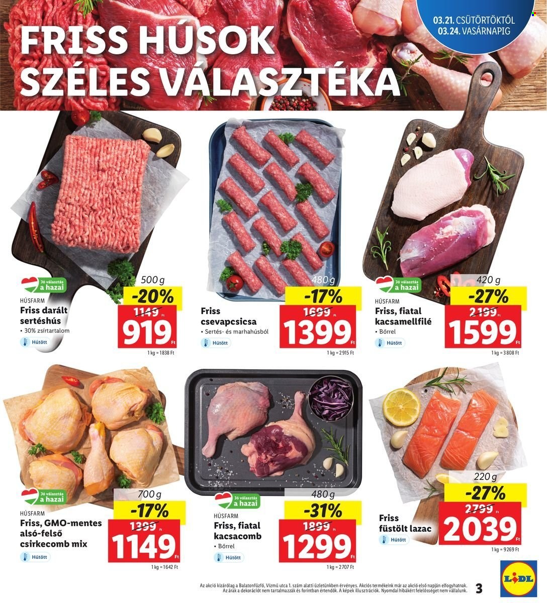 Lidl akciós újságok - 2024.03.21 - 2024.03.24. Oldal 3