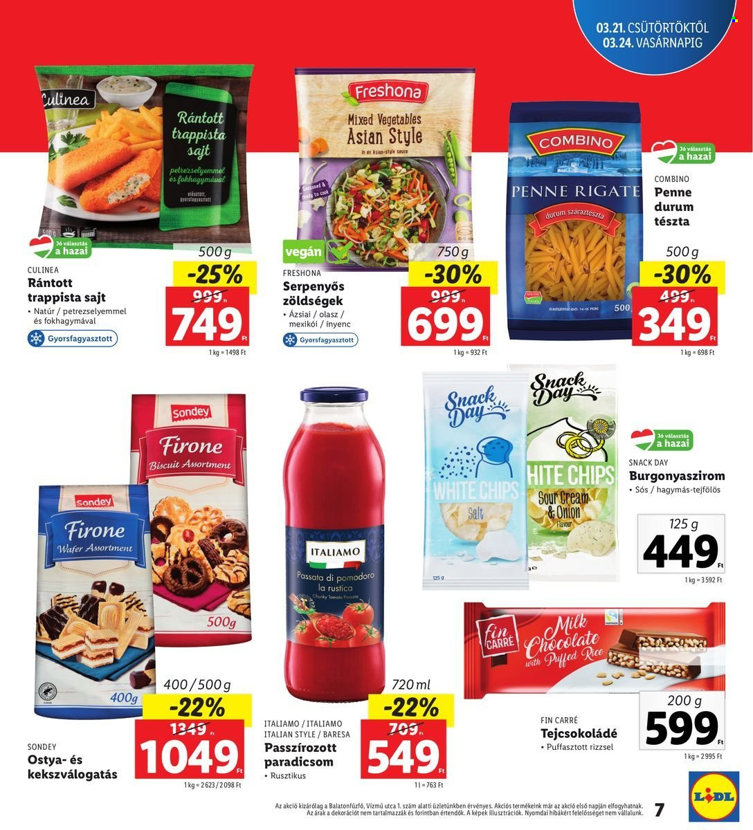 Lidl akciós újságok - 2024.03.21 - 2024.03.24. Oldal 7