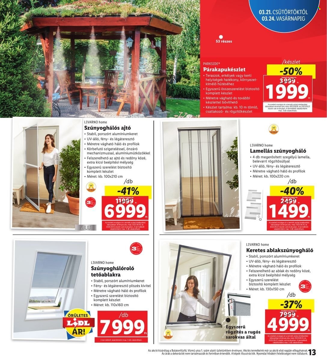 Lidl akciós újságok - 2024.03.21 - 2024.03.24. Oldal 13