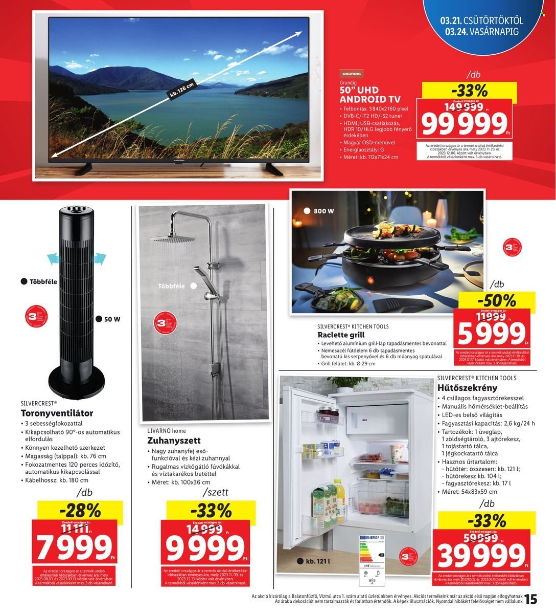 Lidl akciós újságok - 2024.03.21 - 2024.03.24. Oldal 15