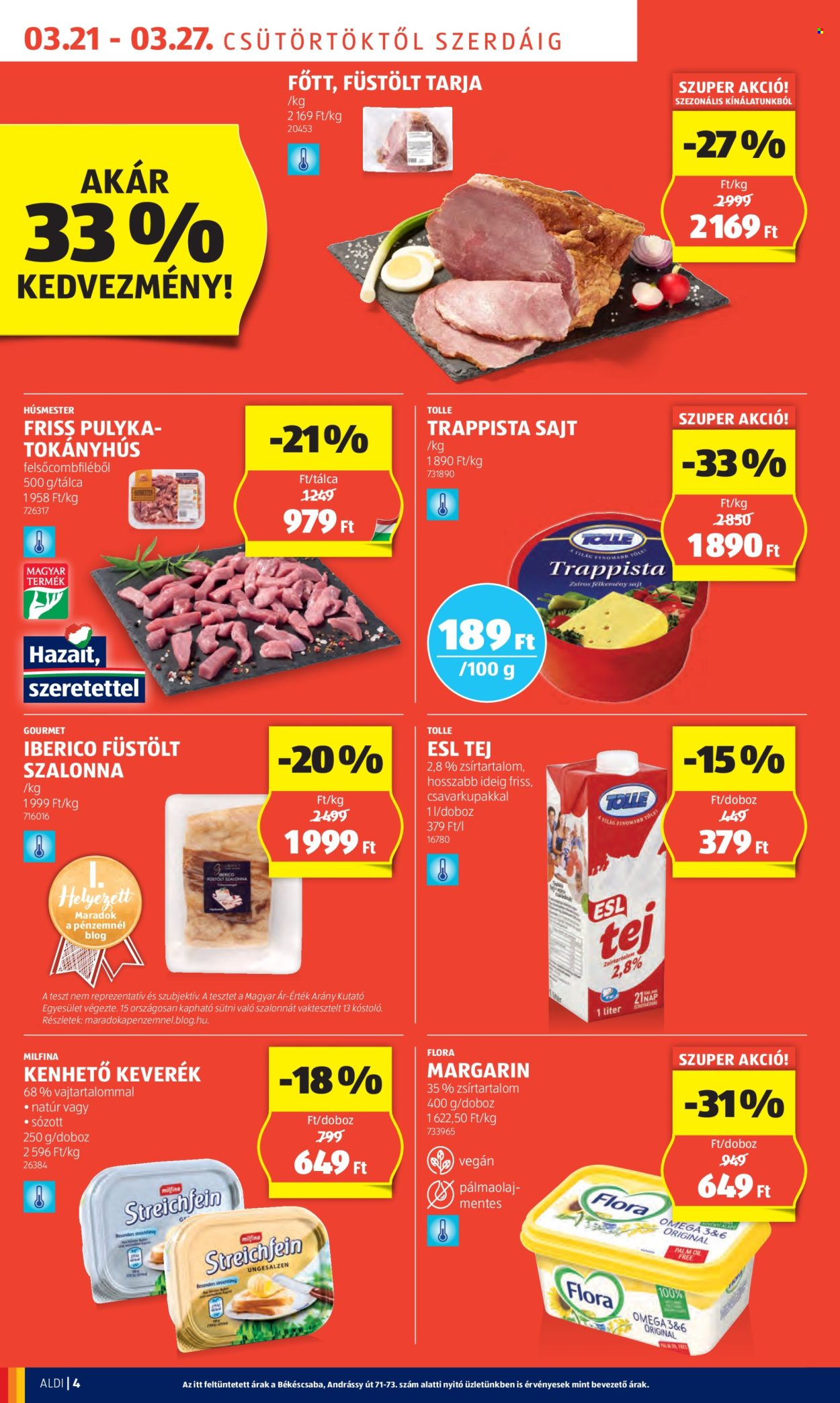 Aldi akciós újságok - 2024.03.21 - 2024.03.30. Oldal 4