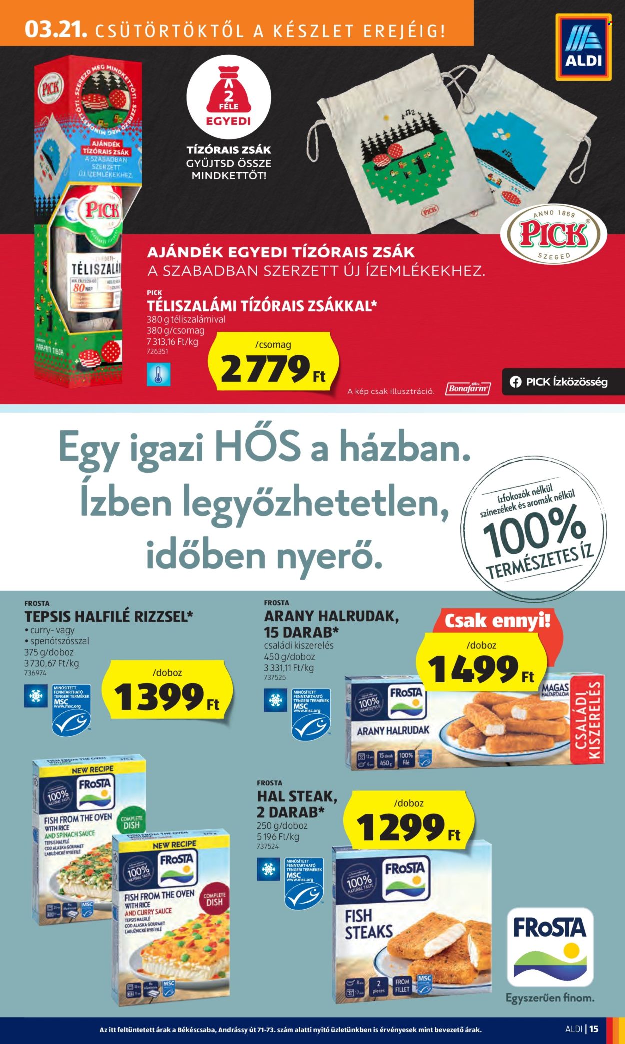 Aldi akciós újságok - 2024.03.21 - 2024.03.30. Oldal 17