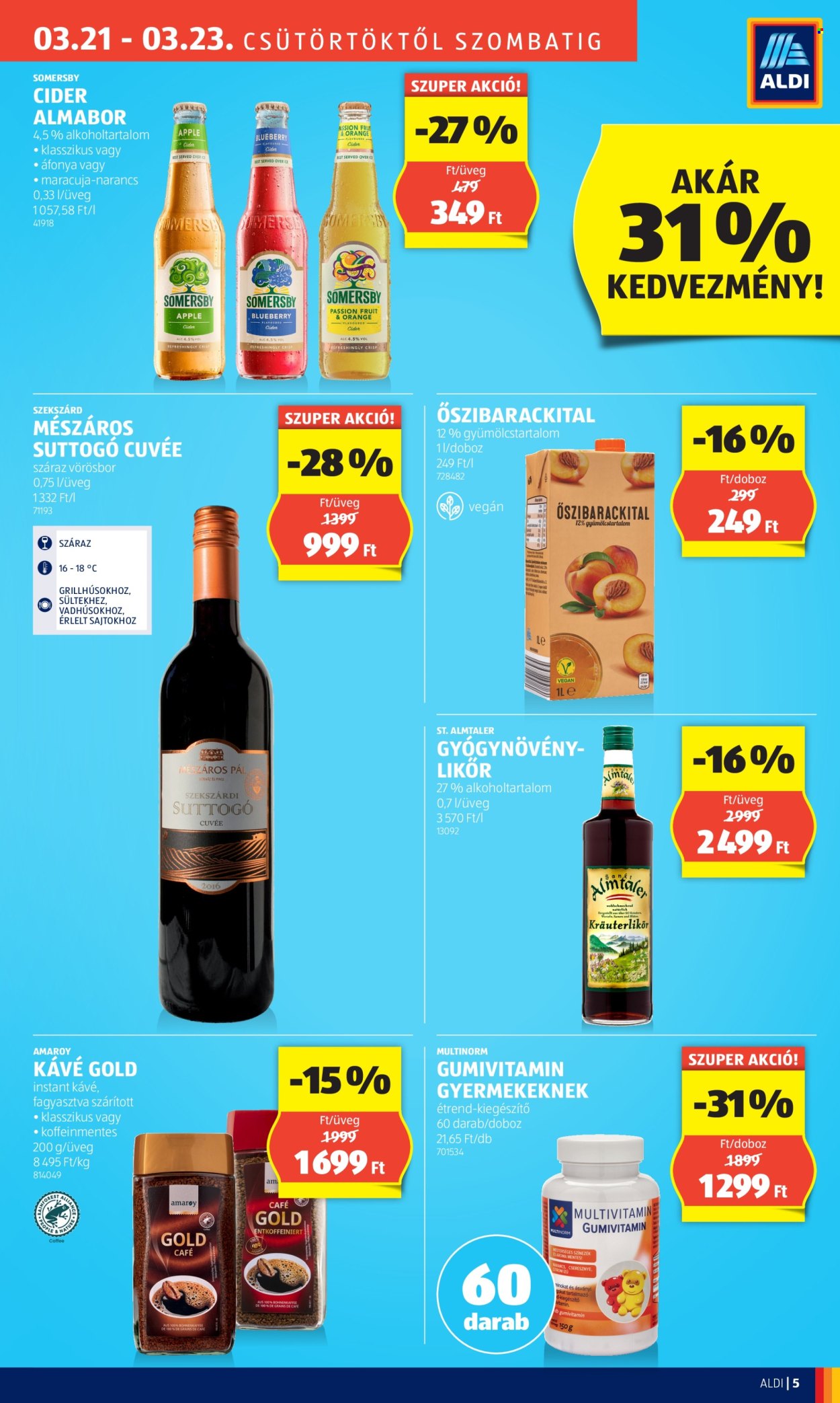 Aldi akciós újságok. Oldal 5