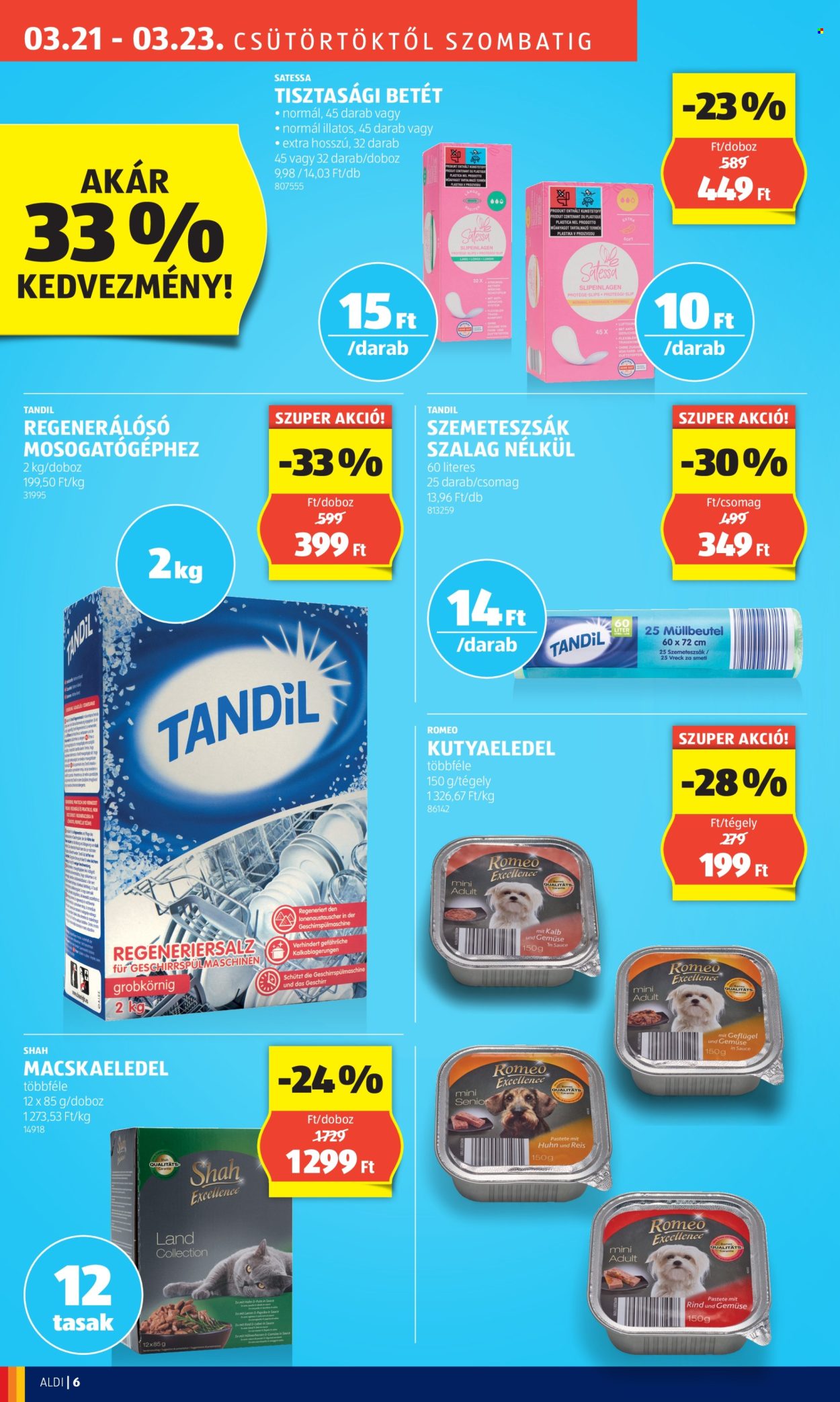 Aldi akciós újságok. Oldal 6