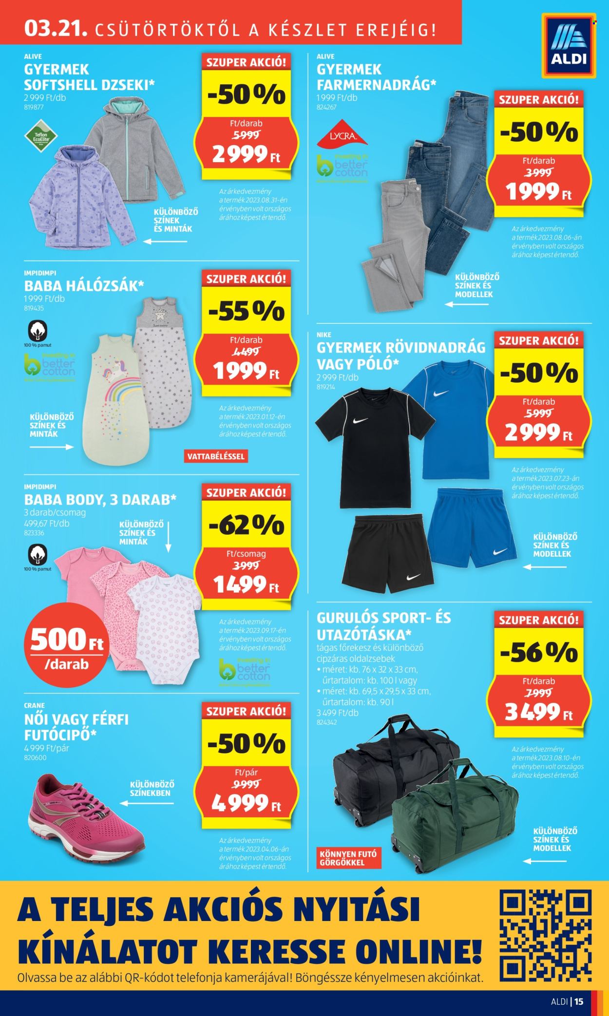 Aldi akciós újságok. Oldal 15