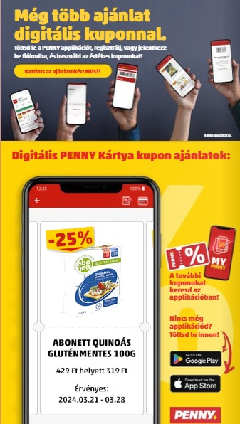 Penny Market akciós újságok - 2024.03.21 - 2024.03.28. Oldal 8