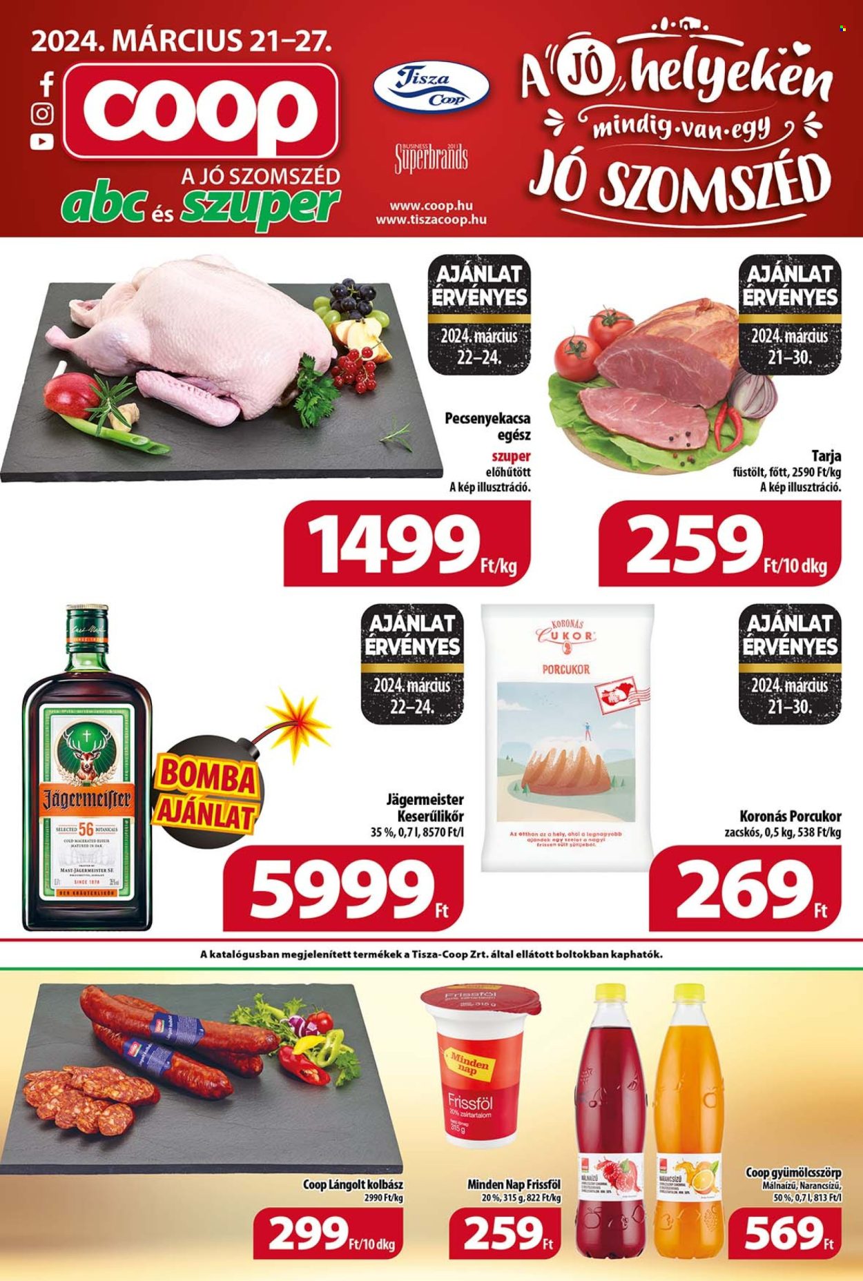 Coop akciós újságok - 2024.03.21 - 2024.03.27. Oldal 1