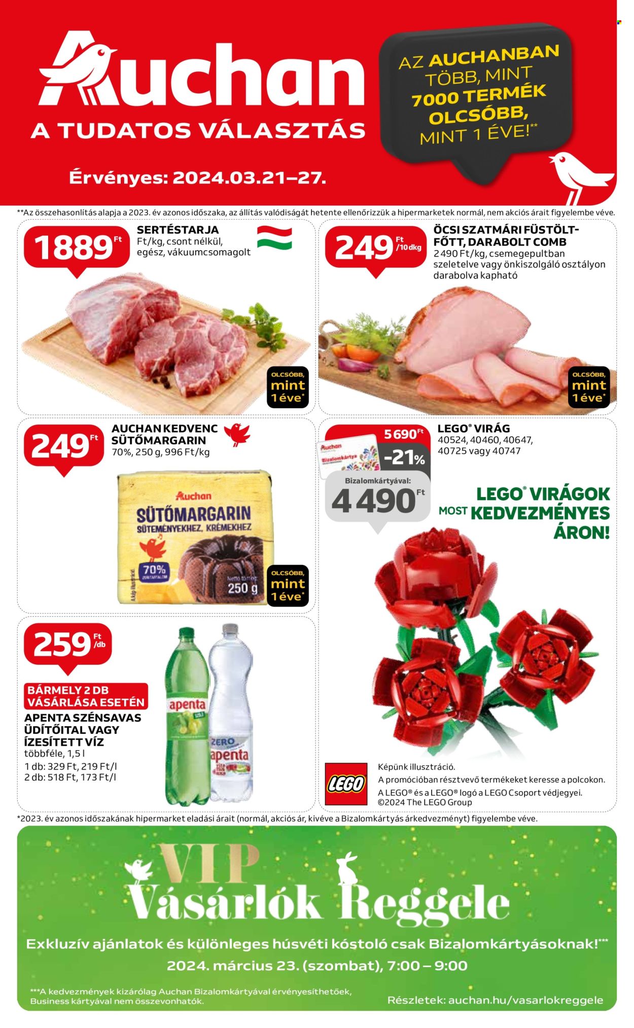 Auchan akciós újságok - 2024.03.21 - 2024.03.27. Oldal 1