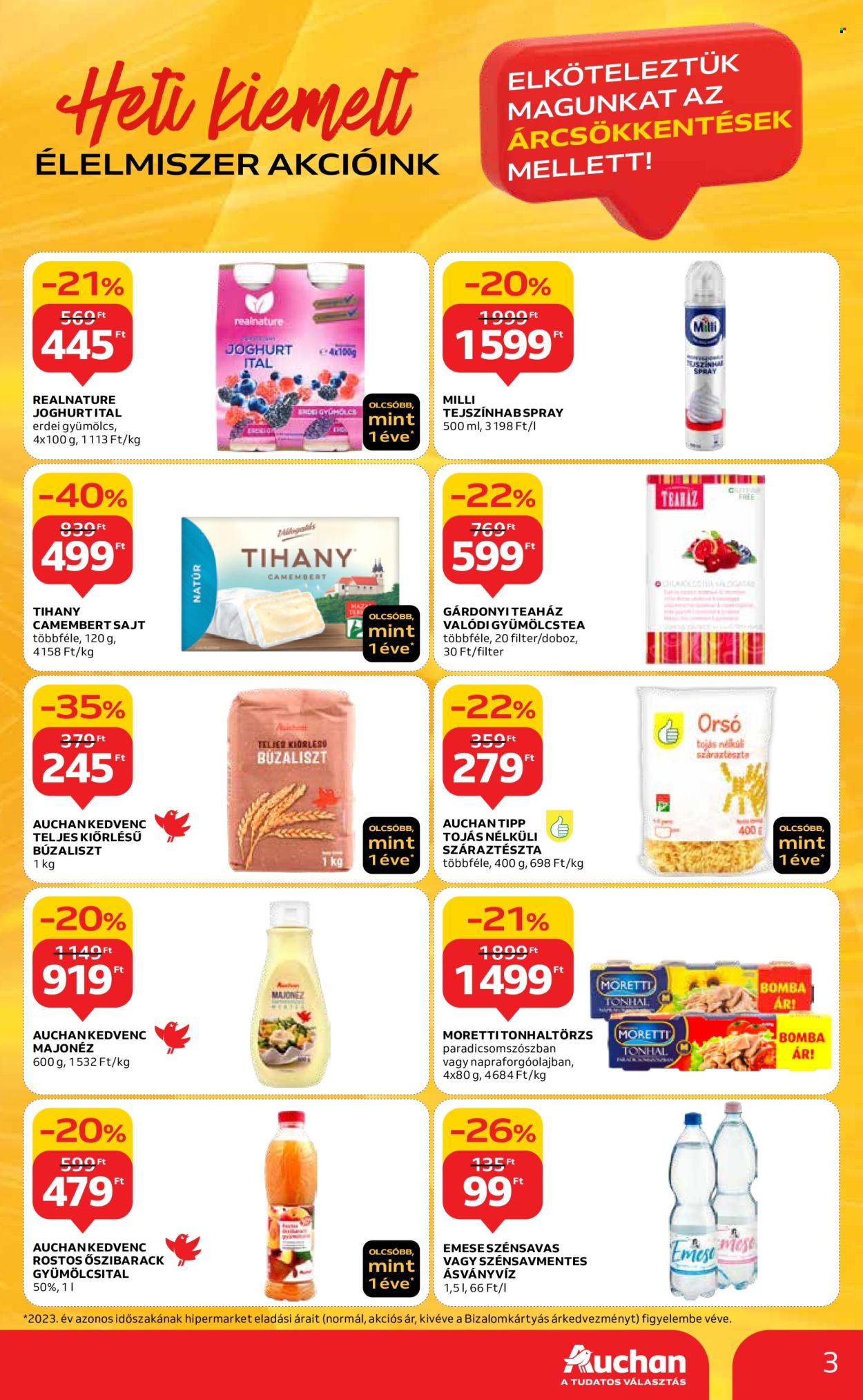 Auchan akciós újságok - 2024.03.21 - 2024.03.27. Oldal 3