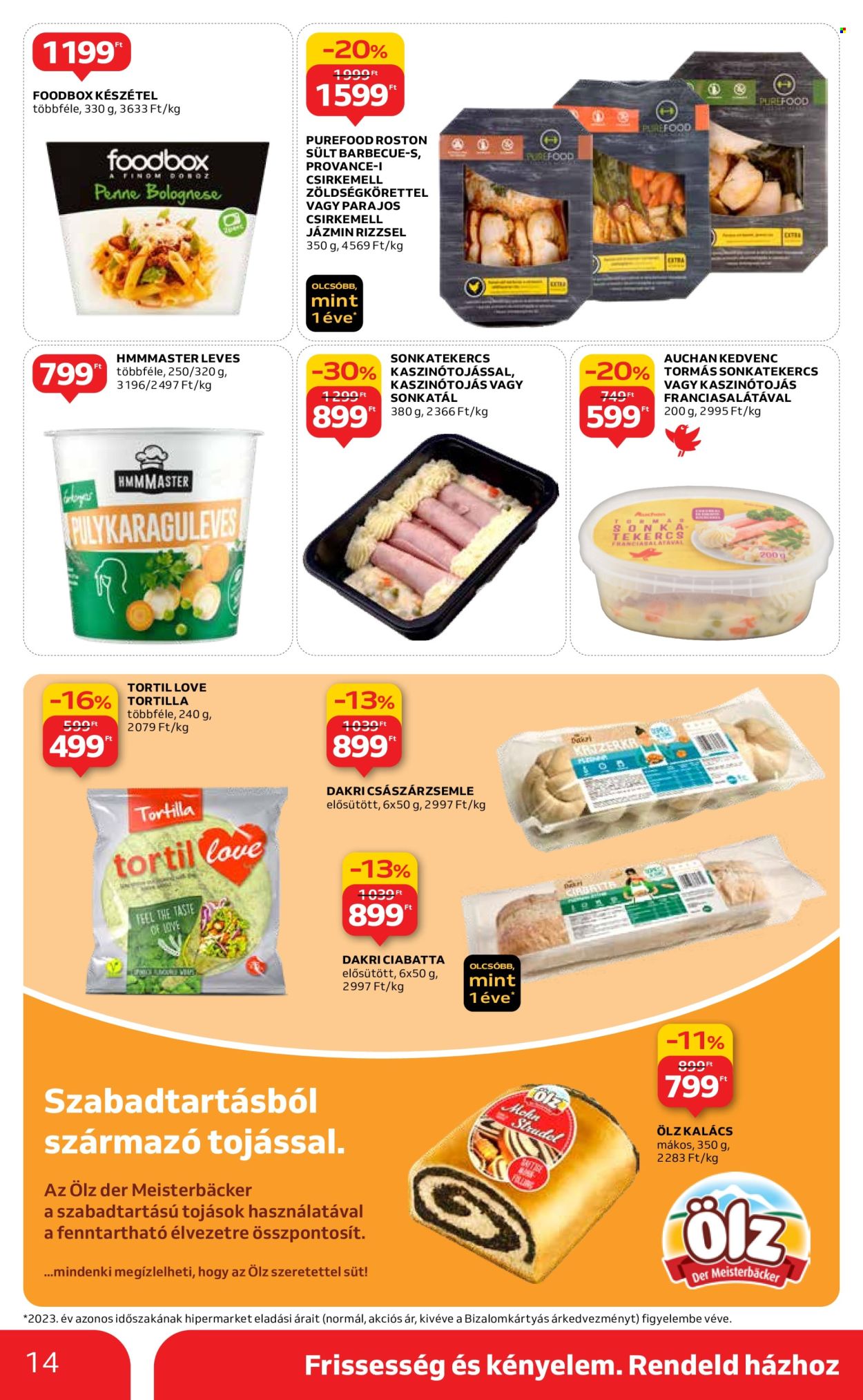 Auchan akciós újságok - 2024.03.21 - 2024.03.27. Oldal 14