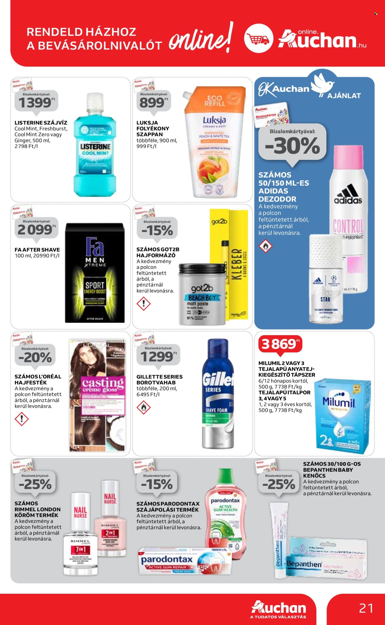 Auchan akciós újságok - 2024.03.21 - 2024.03.27. Oldal 21