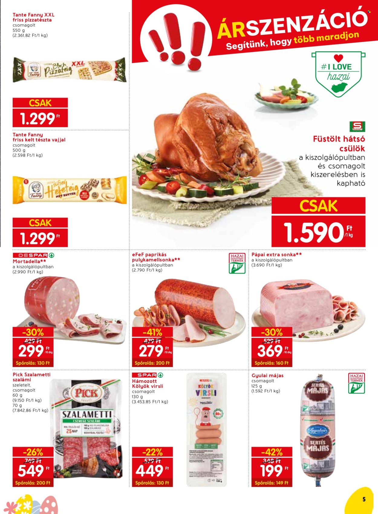 SPAR akciós újságok - 2024.03.26 - 2024.03.30. Oldal 5