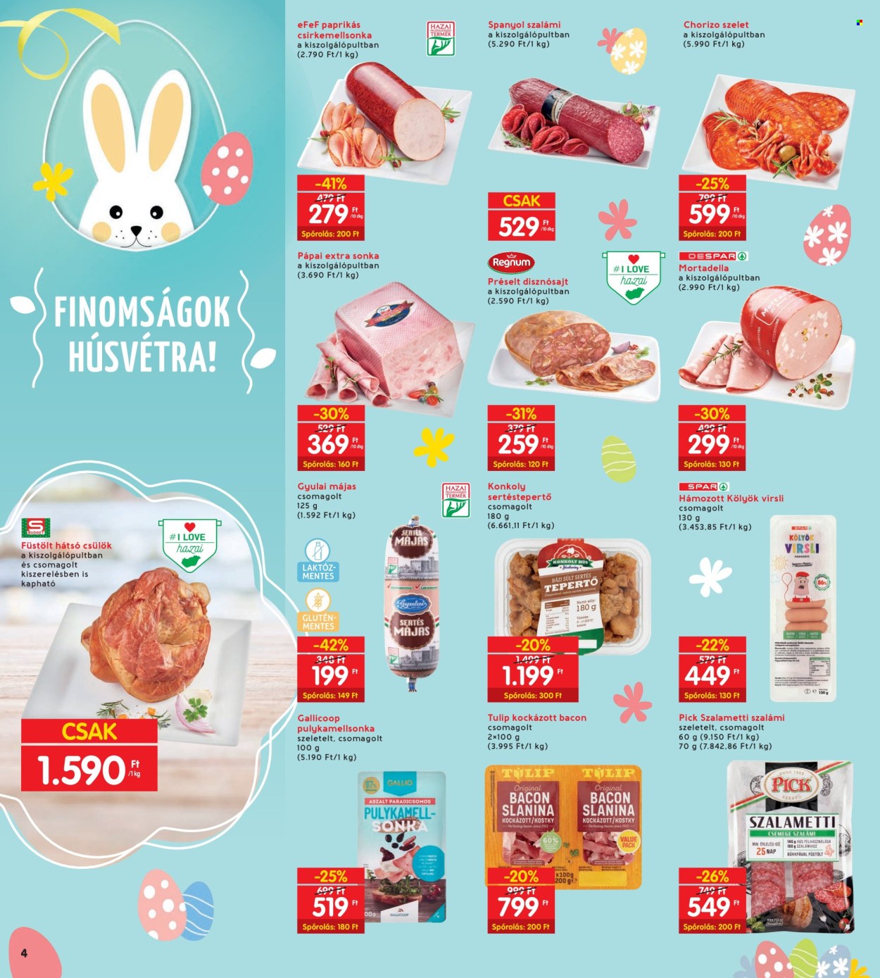 INTERSPAR akciós újságok - 2024.03.26 - 2024.03.30. Oldal 4