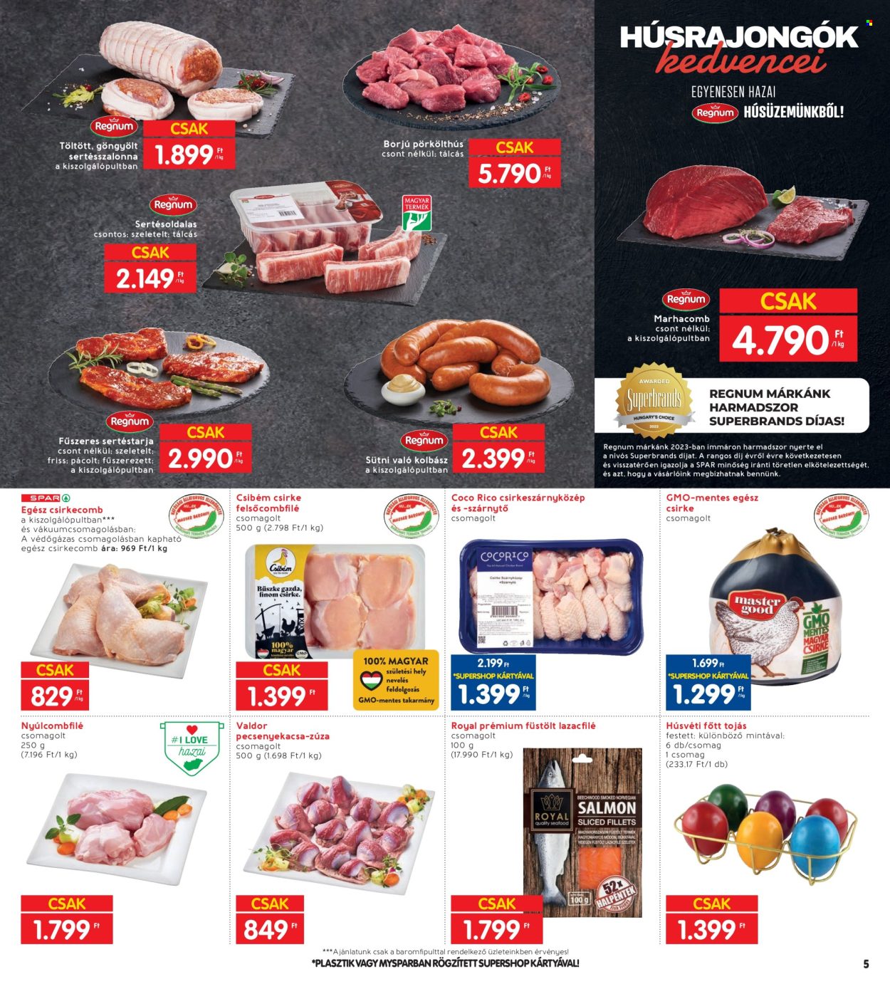 INTERSPAR akciós újságok - 2024.03.26 - 2024.03.30. Oldal 5
